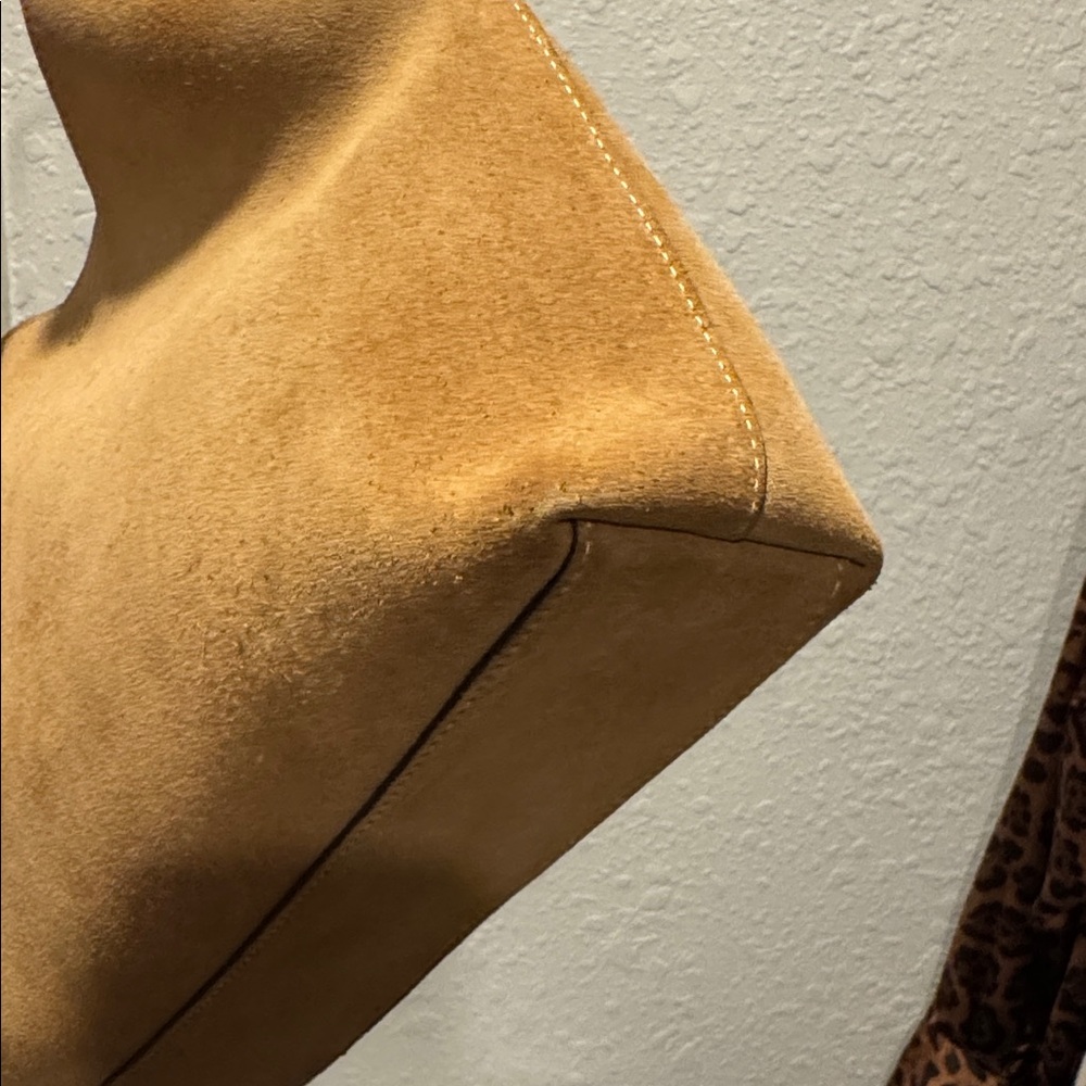 SALE! Tonight only!! Coach Brooklyn 28 in Sand Suede - Picture 5 of 5